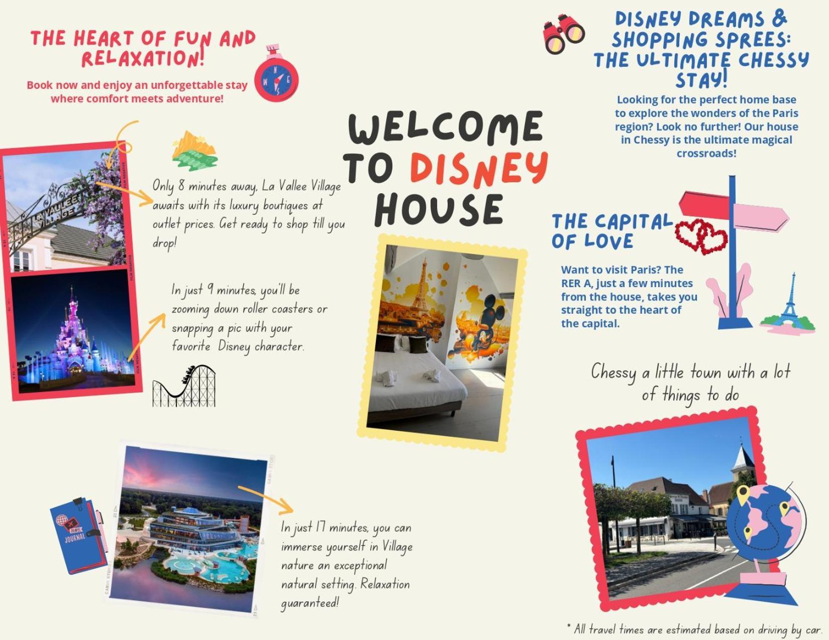 Disney House Chessy  Bagian luar foto